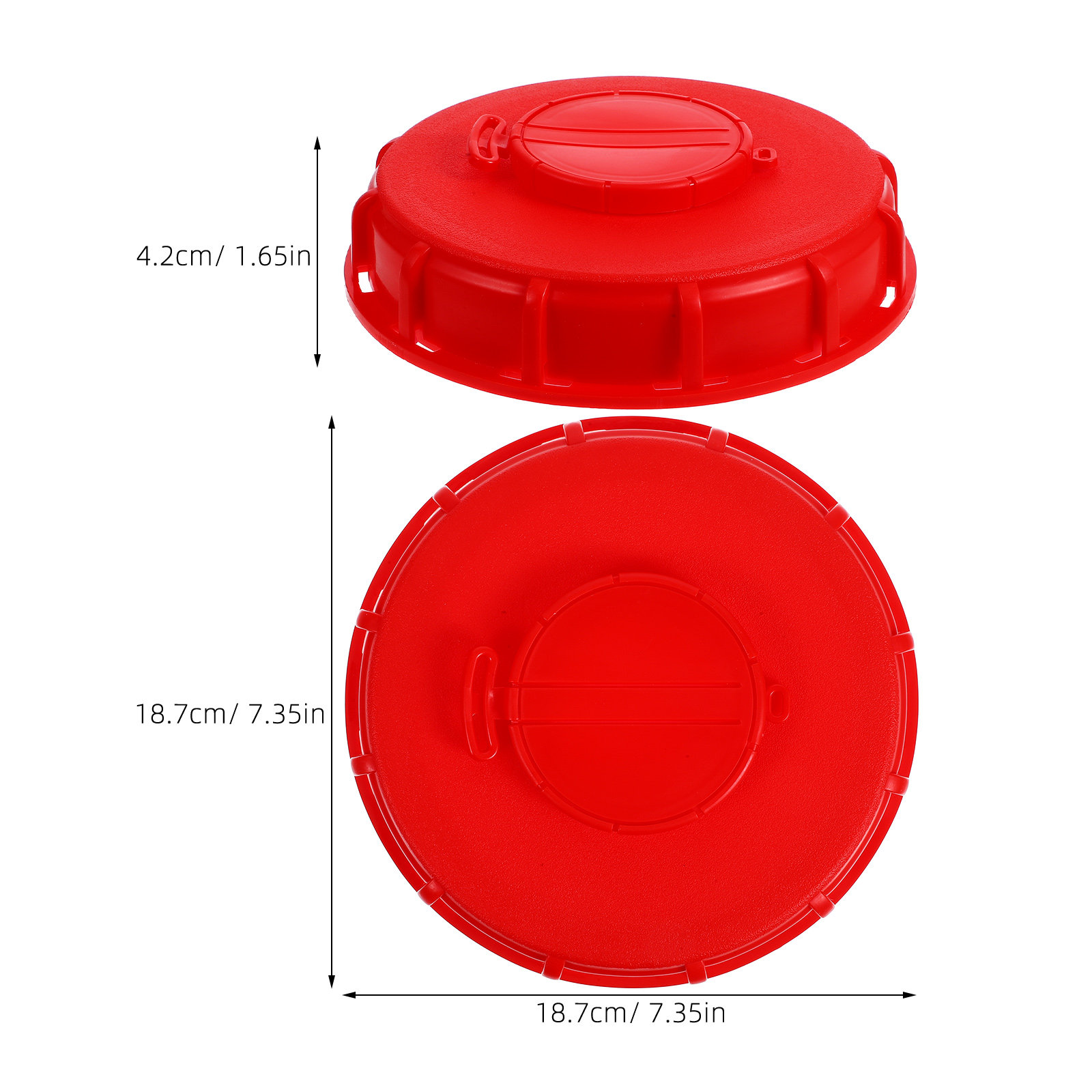 Ibc Tote Lid Red 16.2cm ABS Ve - Food Storage With Lids recension och pris