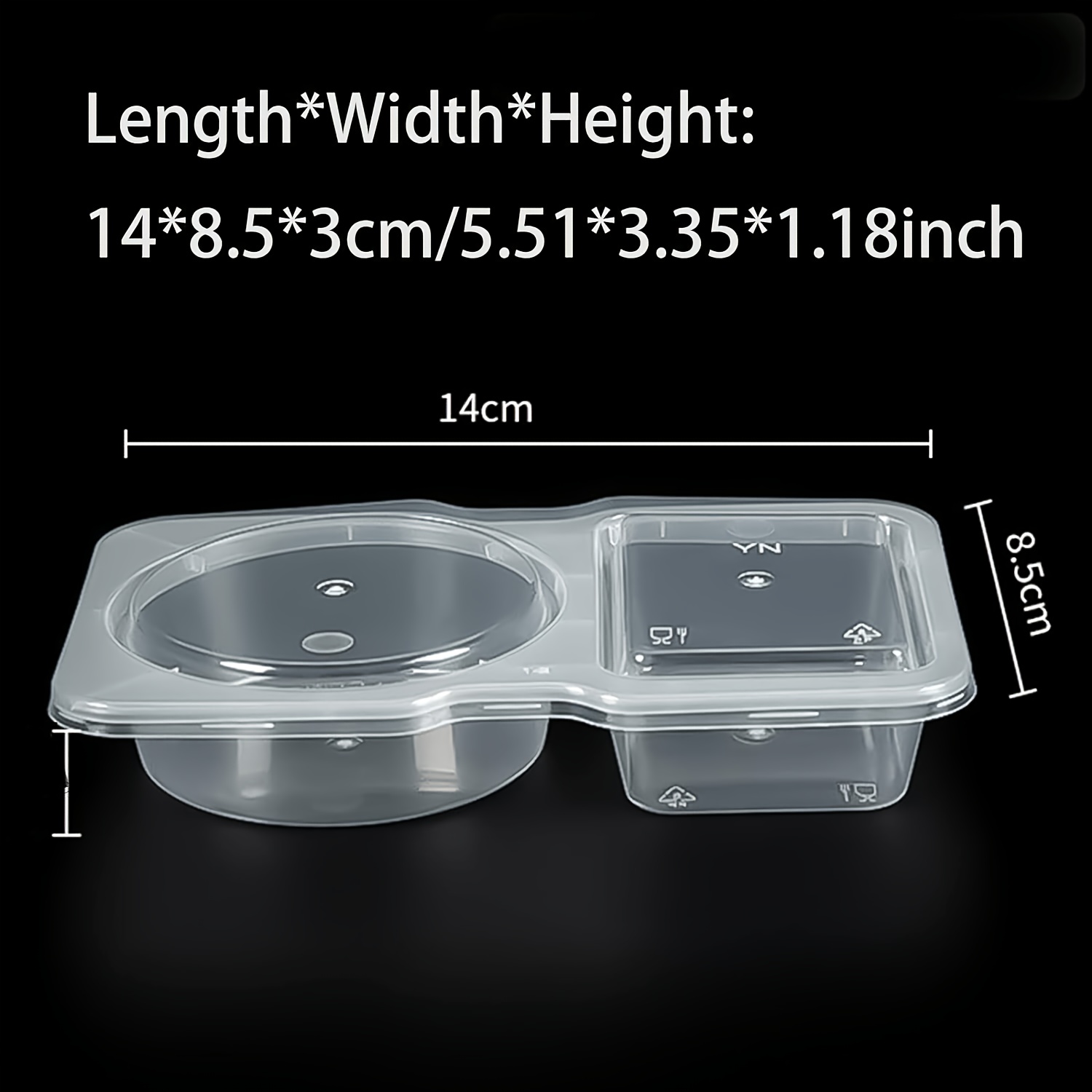 10Pcs Food Storage Containers  - Food Storage Lunch Box recension och pris