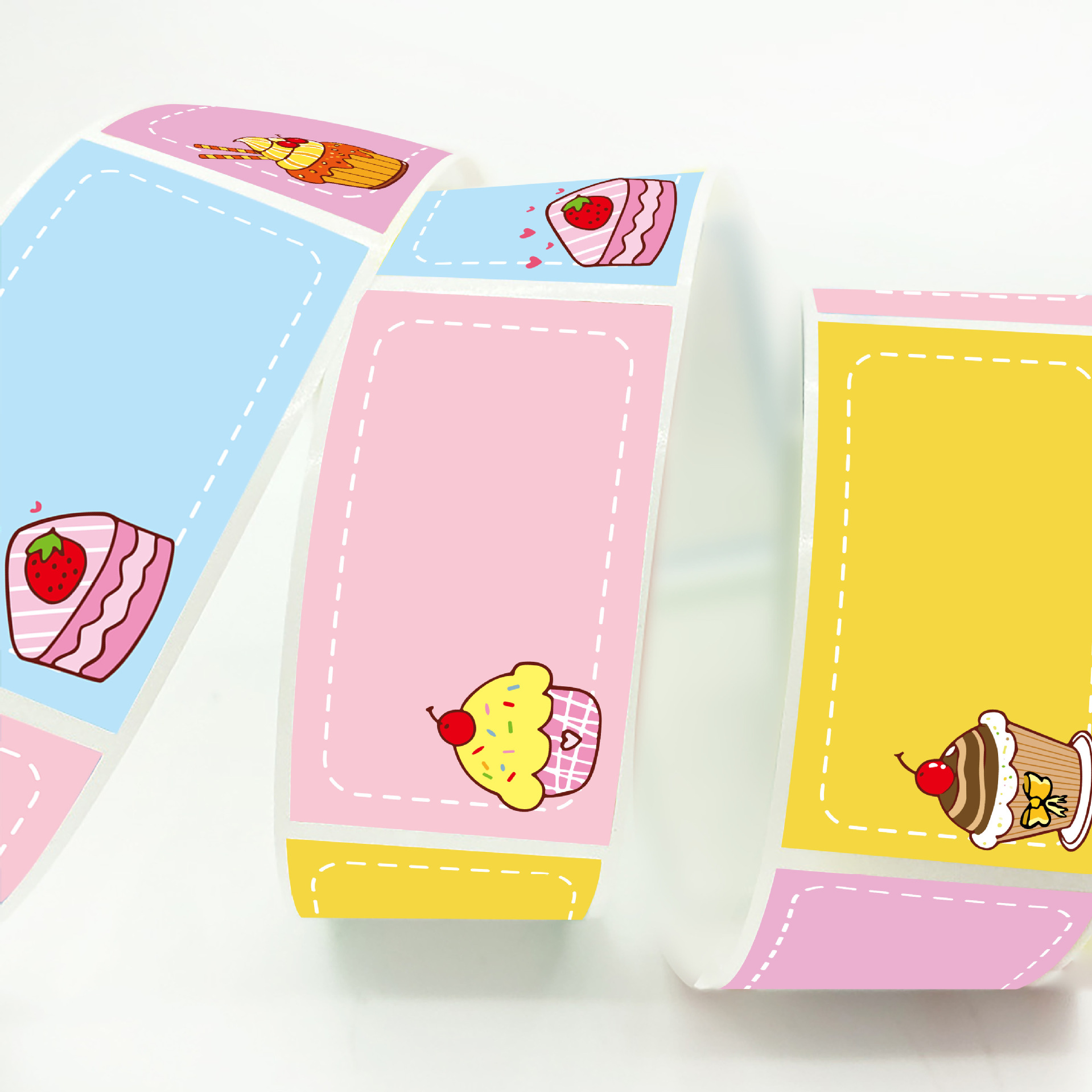 250pcs/roll Cartoon Name Stick - Food Storage Name recension och pris