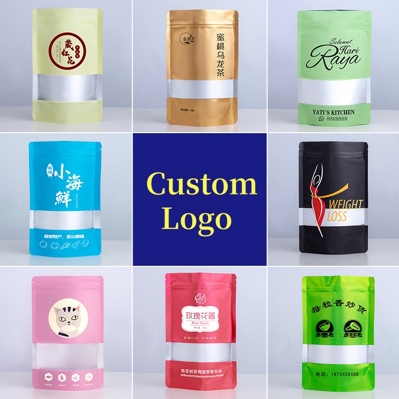Customized Packaging Bulk Alum - Food Storage Zipper Bags recension och pris