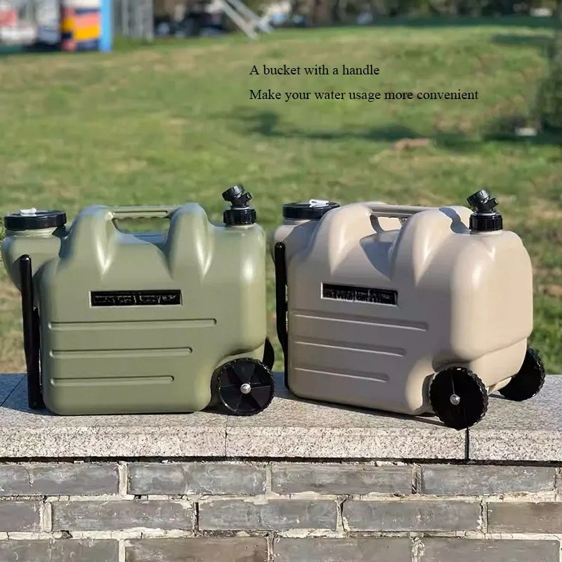 28L Large Capacity Camping Buc - Food Storage With Wheels recension och pris