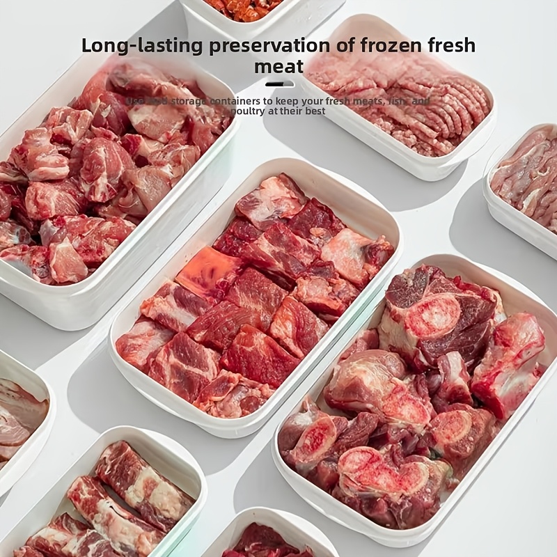 10Pcs Reusable Stackable Food  - Food Storage Lunch Box recension och pris