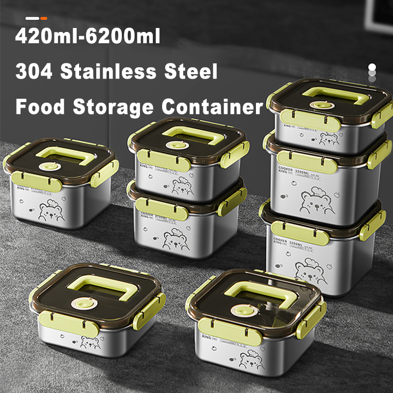 COOKER KING 420ml-6200ml Large - Food Storage Lunch Box recension och pris