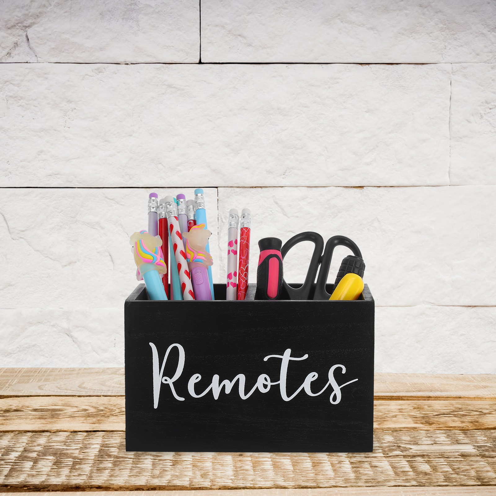 Wooden Remote Control Holder D - Food Storage Box recension och pris