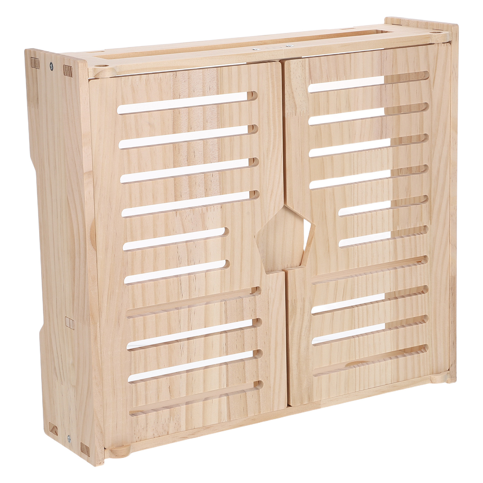 Natural Wood Router Storage Ca - Food Storage Box recension och pris