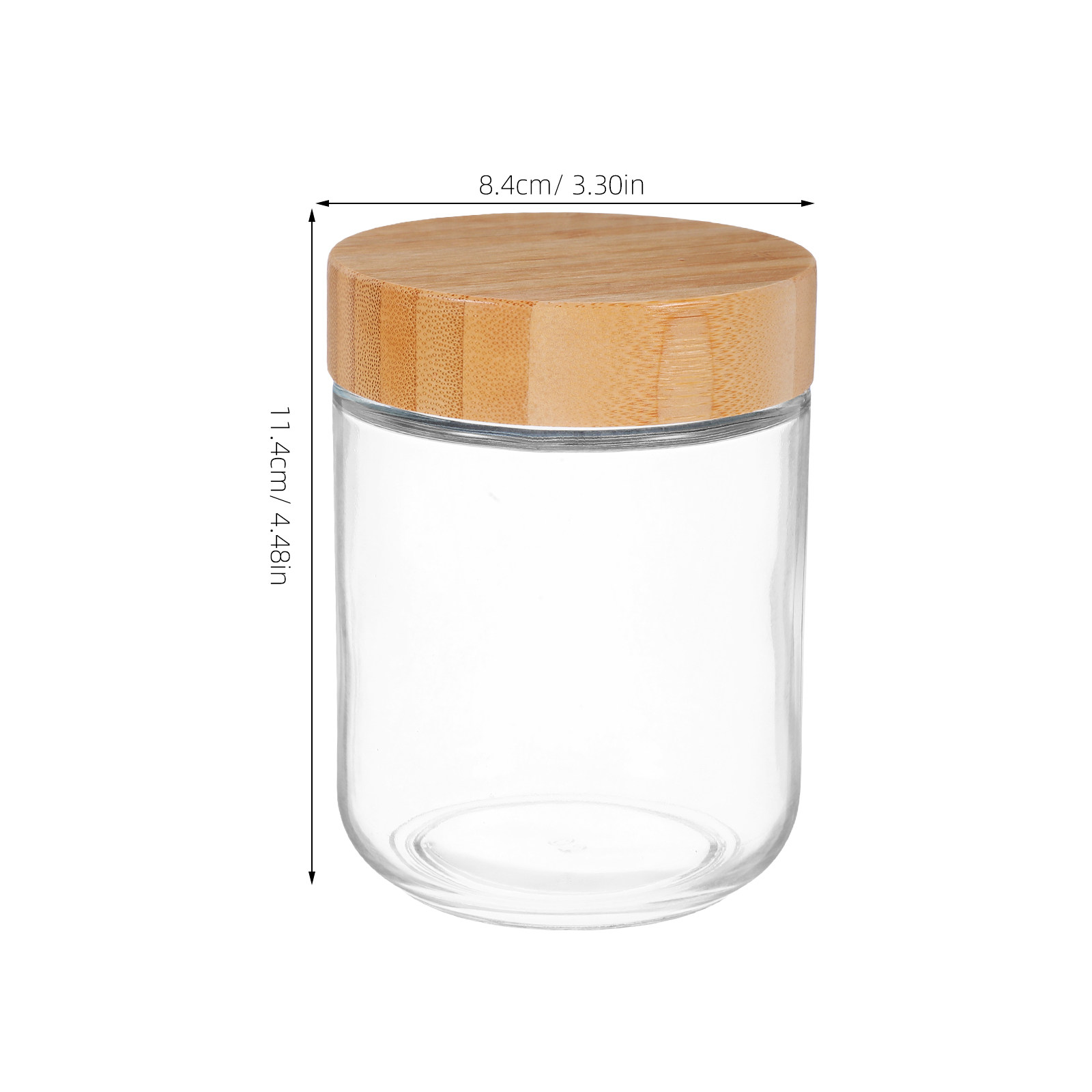4Pcs Glass Kitchen Storage Jar - Food Storage Jars & Containers recension och pris