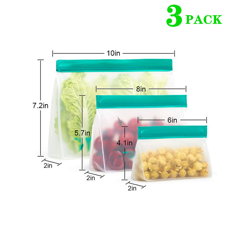 Reusable Food Storage Bag Upgr - Food Storage Zipper Bags recension och pris