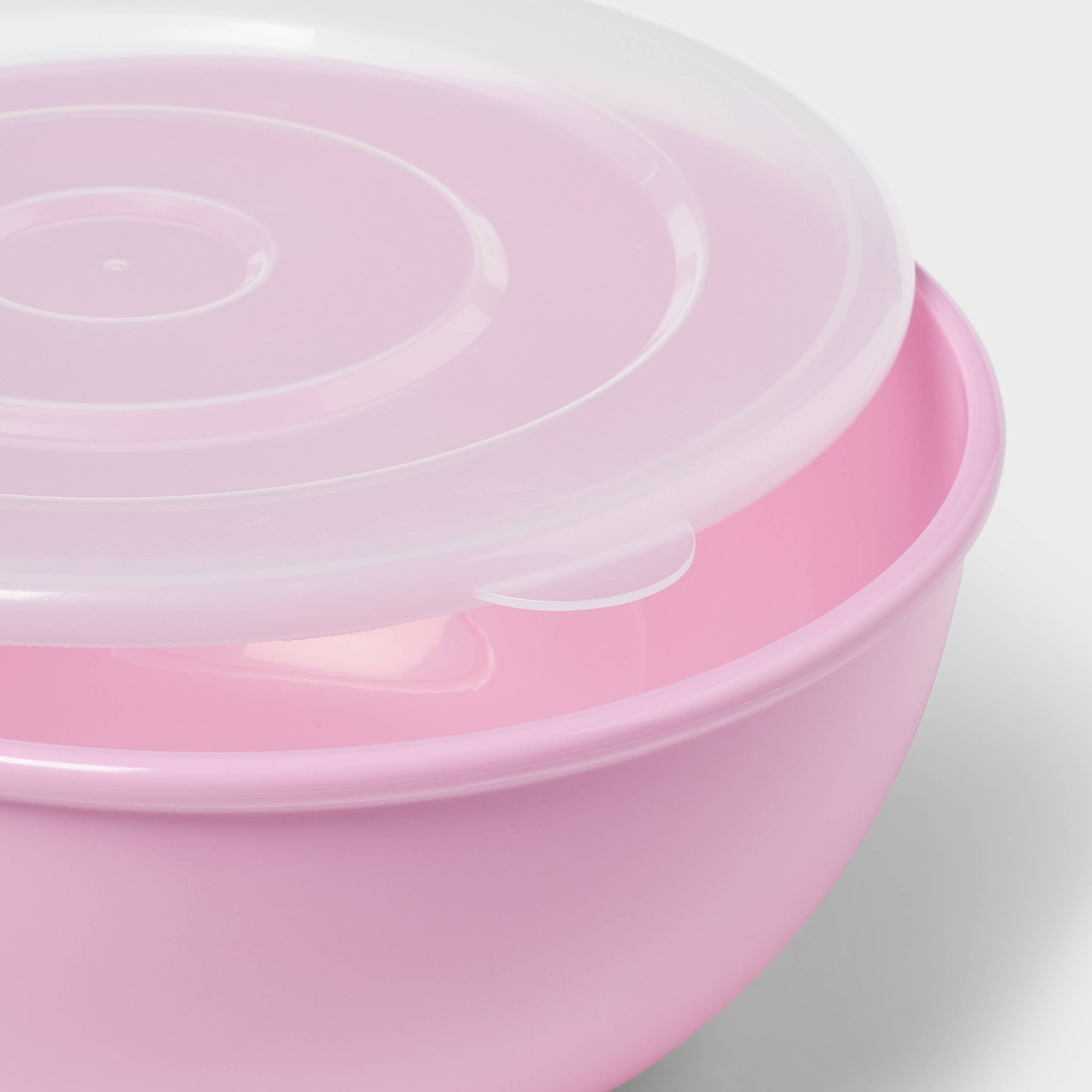 Pink Bowl With Matching Lid, D - Food Storage Meals recension och pris